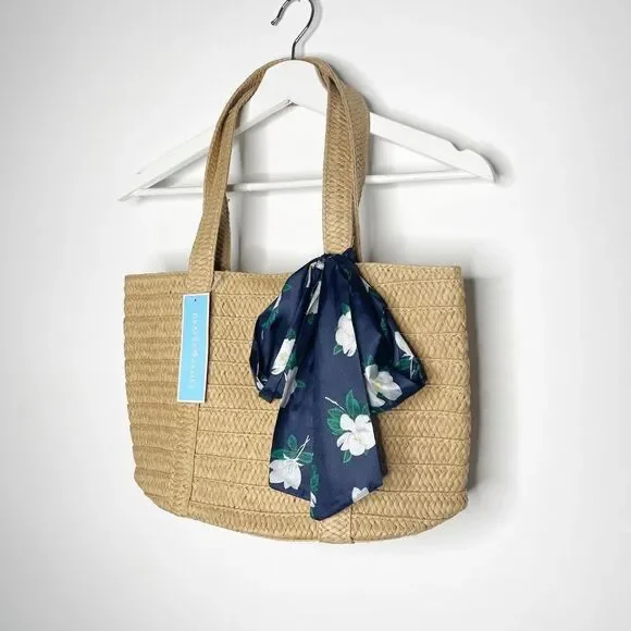 DRAPER JAMES Everyday Straw Bag NWT - Picture 2 of 9